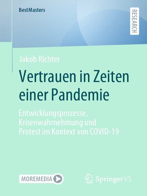 cover image of Vertrauen in Zeiten einer Pandemie